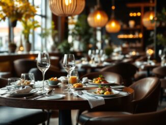 Interior of Six by Nico restaurant showcasing new dining setup