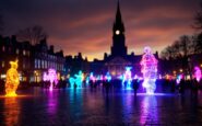 Stunning light displays at Spectra Festival in Aberdeen