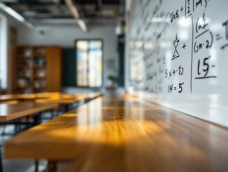 Students at a leading mathematics university engaged in learning
