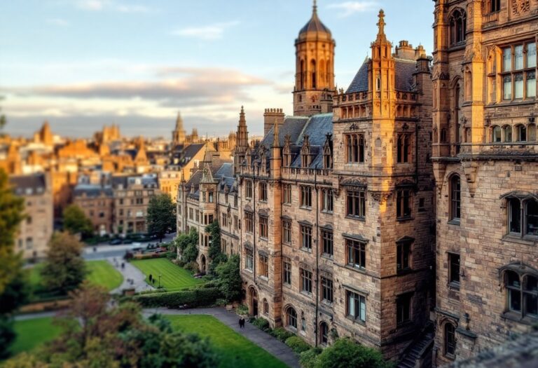Rendering of proposed changes to University of Aberdeen campus
