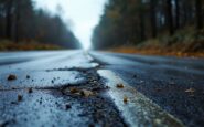 Investigation scene of the tragic A9 crash