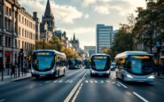 Aberdeen bus driver showcasing strongman skills