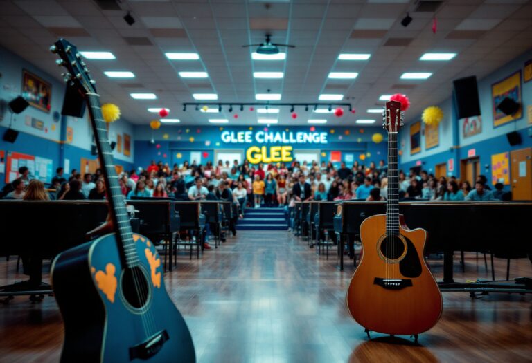 Studenti di Aberdeenshire si esibiscono nella Glee Challenge