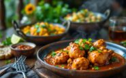Singh family serving traditional curry in Aberdeen