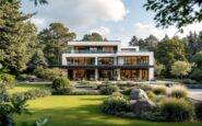 Stunning exterior of Baylissburn House in Aberdeen