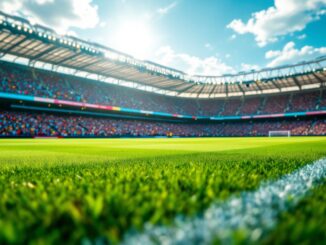 Scottish football stadium with fans discussing alcohol ban