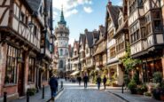 Vista panoramica di Chester, città storica e affascinante