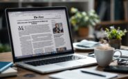 Illustration of digital subscriptions impact on journalism