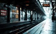 Emergency services at a rail disruption between Wolverhampton and Birmingham