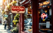Owner reflecting on the sale of fish and chip shop