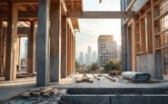 Garry Smith di Aberbuild in cantiere con attrezzature moderne