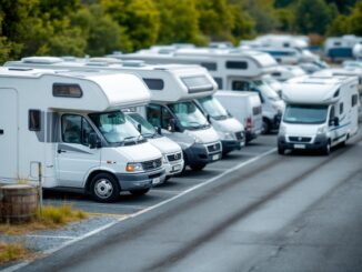 Camper vans parked overnight in Highland Council area
