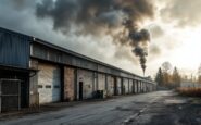 Incendio in un capannone industriale a Peterhead