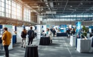 Job seekers exploring opportunities at Aberdeen job fair