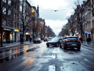 Scene of the tragic vehicle attack in Mannheim