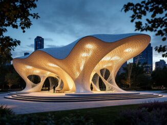 Pavilion in Bradford showcasing Ramadan celebrations