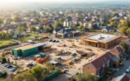 Rendering of the new primary school in Tornagrain