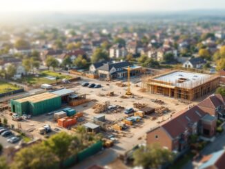 Rendering of the new primary school in Tornagrain