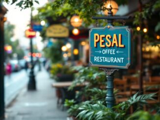 Local business owner analyzing online reviews impact