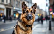 Police dog injured during an incident in Aberdeen