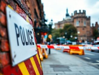 Police presence during incident in Nottingham city centre