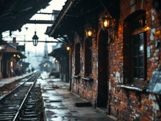 Immagine storica di Portlethen Station in Scozia