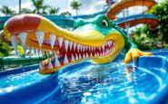 Crocodile flume at Moray Leisure Centre ready for reopening