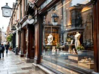 Historic shopfront transformation on Union Street, Aberdeen