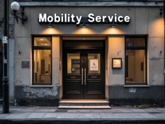 Logo di Shopmobility Moray che chiude dopo 30 anni