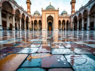 Teenager vandalizing Aberdeen mosque during Ramadan