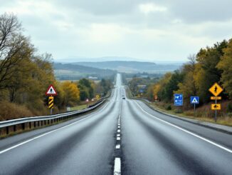 Scene of tragic accident on A90 involving Warwickshire man