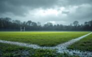 Scene of the tragic incident at Kendal Rugby Club