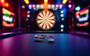 Giocatori di freccette in azione alla finale UK Open