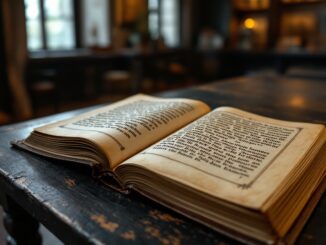 Victorian love manual displayed at Ullapool Museum