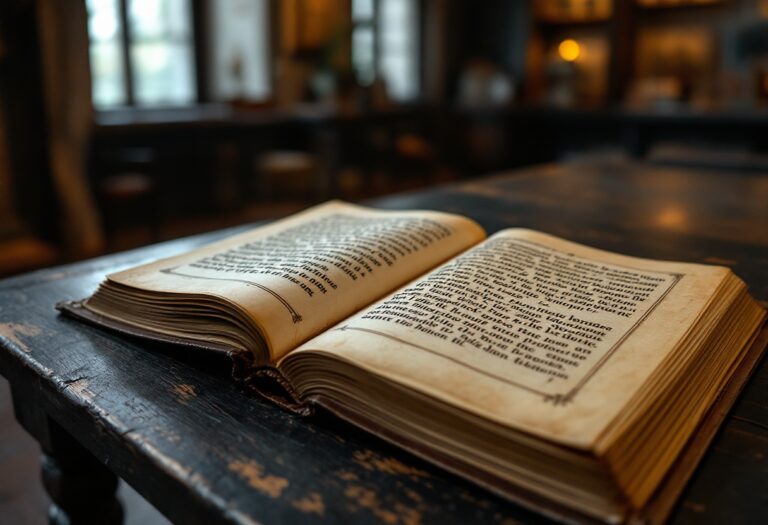 Victorian love manual displayed at Ullapool Museum