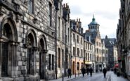 Scenic view of Aberdeen's coastline and architecture