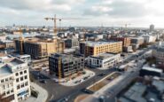 New urban developments in Aberdeen showcasing modern architecture