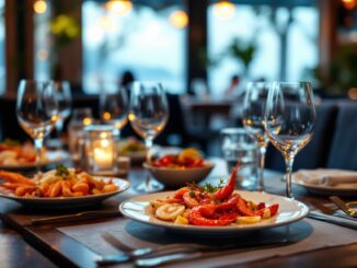Esterno del ristorante di pessea Aberdeenshire a DC