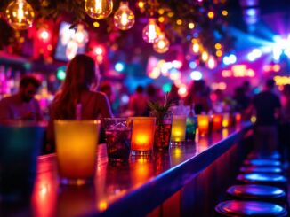 Festive May Day celebration at Club Tropicana, Aberdeen
