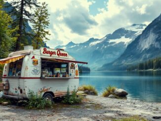 Burger Queen at Loch Lochy layby facing uncertainty