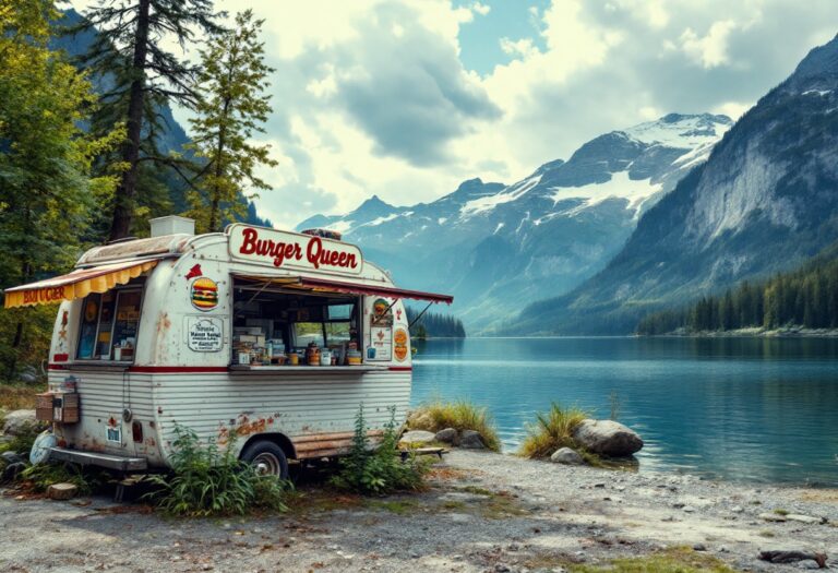 Burger Queen at Loch Lochy layby facing uncertainty