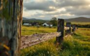 Celebrity visiting Highland farm promoting rural tourism