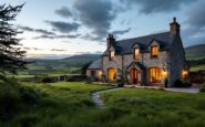 Beautiful four-bedroom home with extensive land near Aberdeen