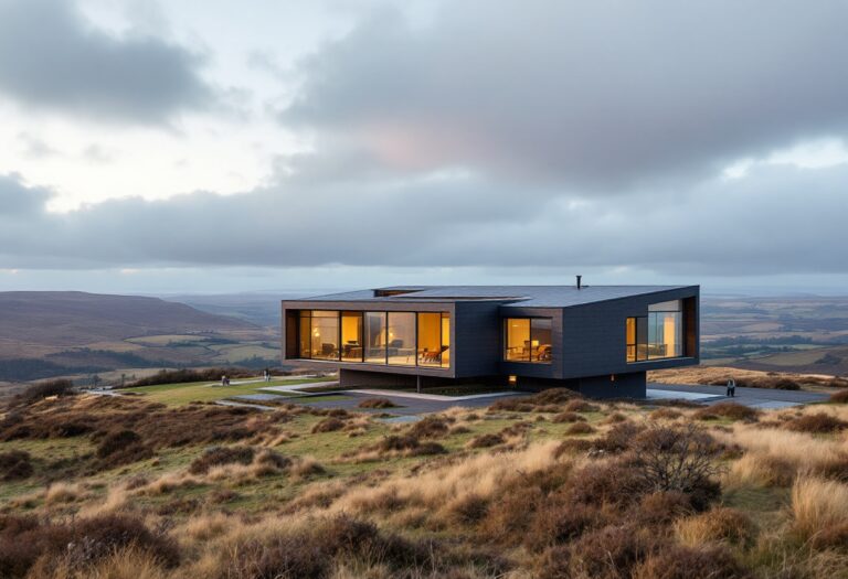 Stunning contemporary interior design in Aberdeenshire
