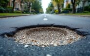 Residents repairing potholes in Aberdeenshire streets