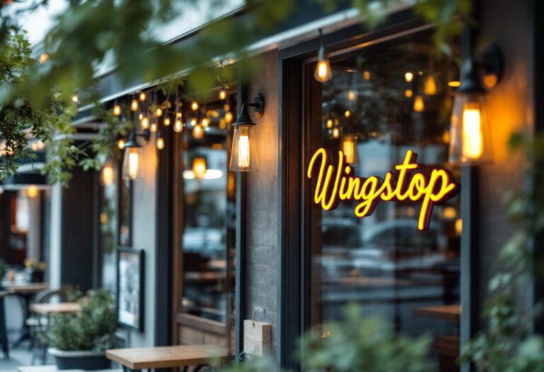 A variety of chicken wings served at Wingstop Aberdeen