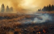 Firefighters battling wildfires in Scotland's extreme weather