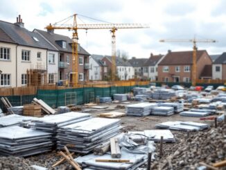 Highland Council meeting discussing housing project