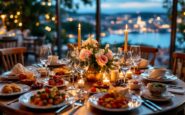 Judy Murray hosting a Wimbledon-themed dinner event