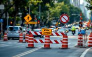 Traffic disruption on King Street due to closure in Aberdeen